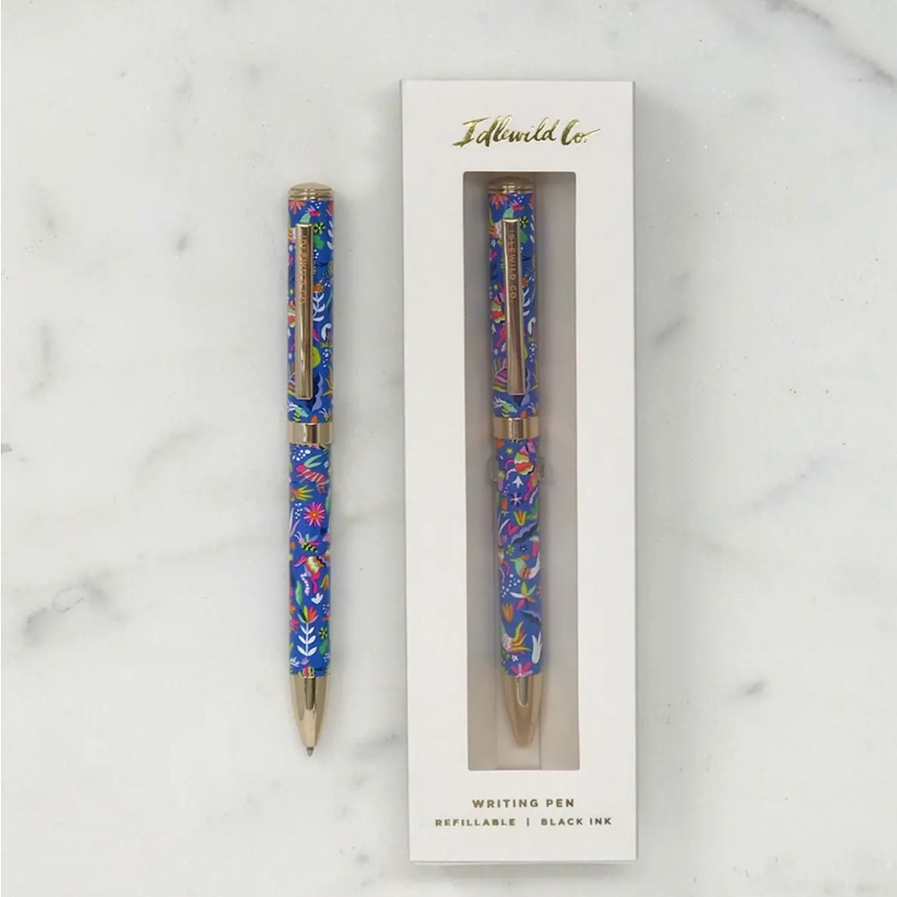 Idlewild Co. Luxe Ballpoint Pen in Otomi - refillable - Picture 2 of 6